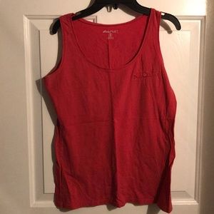 Eddie Bauer coral tank top